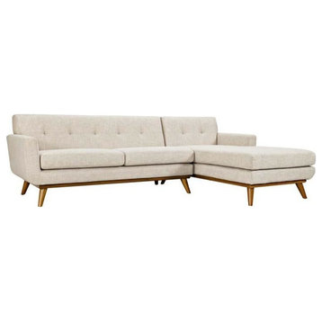 Griffon Right, Facing Sectional Sofa, Beige