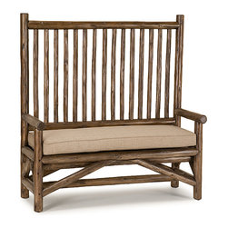 Rustic Deacon's Bench #1149 by La Lune Collection - Accent And Storage Benches