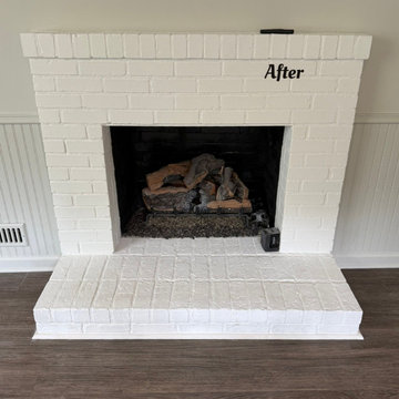 Brookwood Hills Fireplace Makeover
