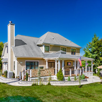 Deck with Covered Porch