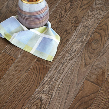 Kitchen Decor - Piedmont Dark Chocolate, Solid, White Oak Hardwood