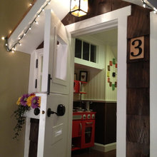 Children's nook under the stairs