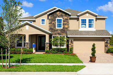 Example of a trendy exterior home design in Orlando