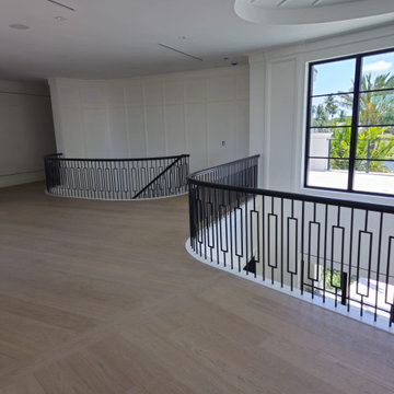 Curved Staircase - Boca Raton