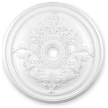 Livex 8211-03 White Ceiling Medallion, White