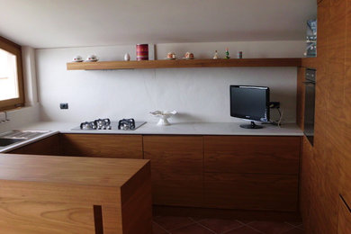 cucina in tech naturale.