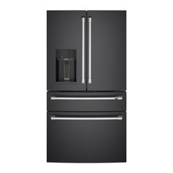 Dacor 42"" Four-Door Modernist Kit in Graphite Stainless Steel - Refrigerators