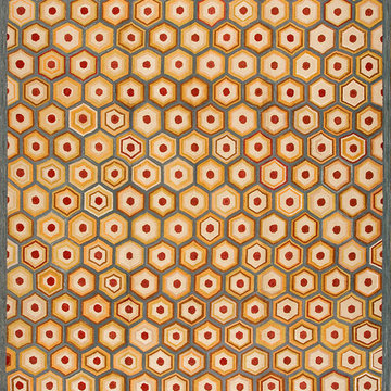 American Hooked Rug, design 1021