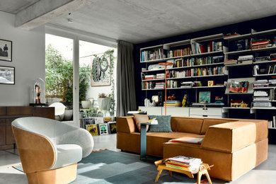Modernes Wohnzimmer in Hamburg