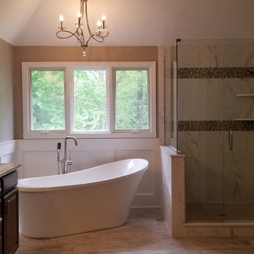 Cozy & Intimate Master bath