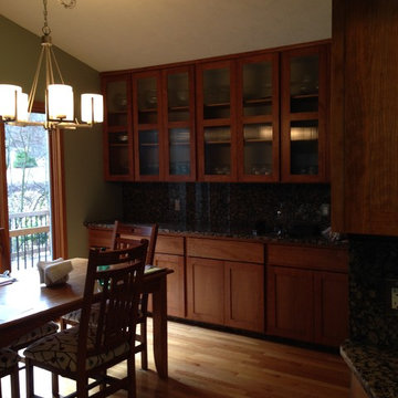 The addition of glass from Burkey Glass helped to amplify the open feel.