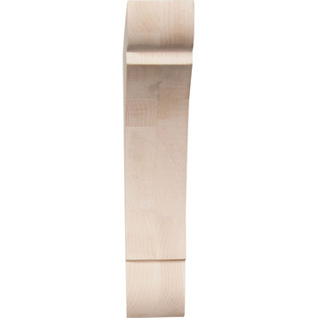 1 3/4"W x 8"D x 8"H Medium Olympic Wood Bracket, Maple