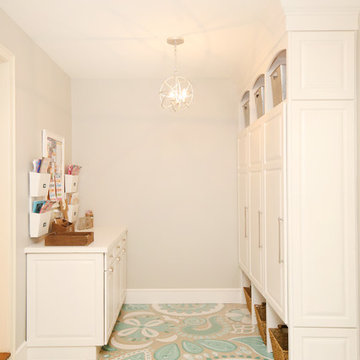 Family Mudroom & Command Center - Qualified Remodeler Master Design Award Winner