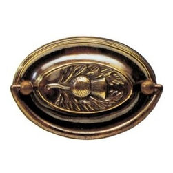 Oval Plate Handles - Cabinet And Drawer Handle Pulls