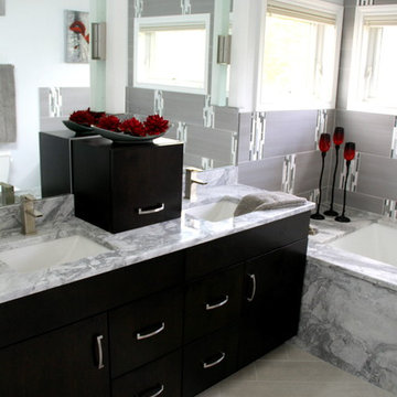 Contemporary Master Bathroom, Boulder CO