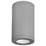 W.A.C. Lighting - W.A.C. Lighting Tube Architectural LED Flush Mount DS-CD06-N40-GH - LED Flush Mount from Tube Architectural collection in Graphite finish. Number of Bulbs 1. Max Wattage 37.00 . No bulbs included. Precise engineering using the latest energy efficient LED technology with a built-in reflector for superior optics, An appealing cylindrical profile perfect for accent and wall wash lighting. No UL Availability at this time.
