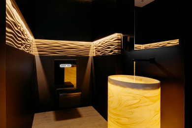 Moderne Gästetoilette in Sonstige