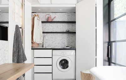 12 Space-Saving Solutions for Small Laundries