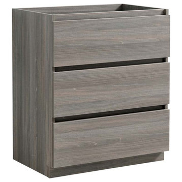 Fresca Lazzaro 30" Gray Wood Cabinet
