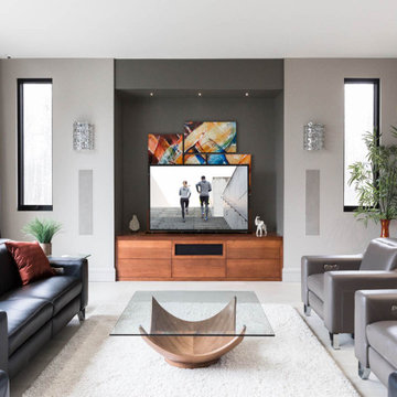 Pop-Up Living Room TV Lift