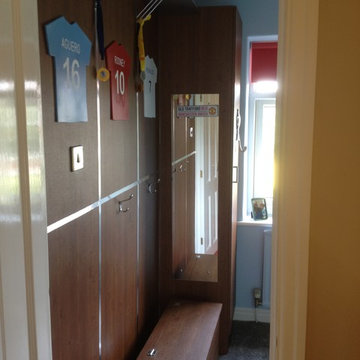 Manchester United Football themed bedroom