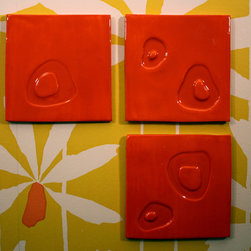 Amoebas tile arrays - box of 3 - Paintings