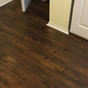 Laminate wood floors