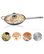 Fry Pan With Glass Lid-Blue, Compatible With Dishwasher, 30cm