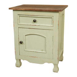 Sunset Trading Cottage Two Tone Storage Table - Side Tables And End Tables