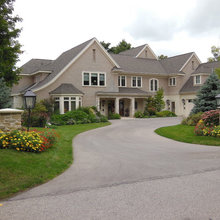 house and yard front