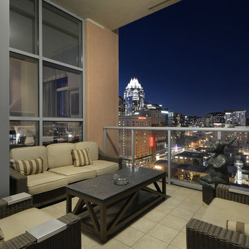 The outside patio / deck