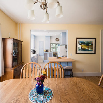 Kitchen Remodel with Adjoining Two Rooms