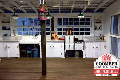 After Outdoor Kitchen