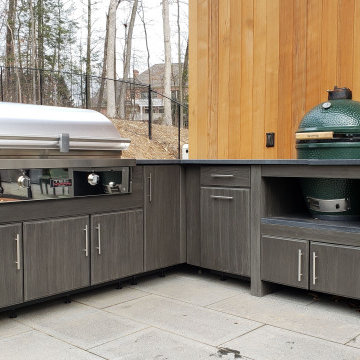 Contemporary Outdoor Kitchen of Style