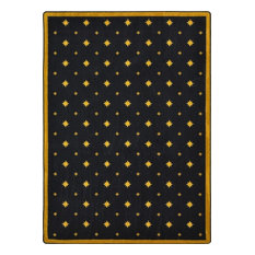 Joy Carpets Any Day Matinee, Theater Area Rug, Walk Of Fame, 3'10"X5'4", Black