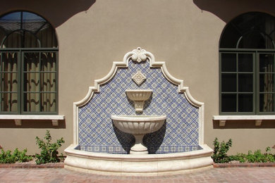 This is an example of a mediterranean landscaping in Phoenix.