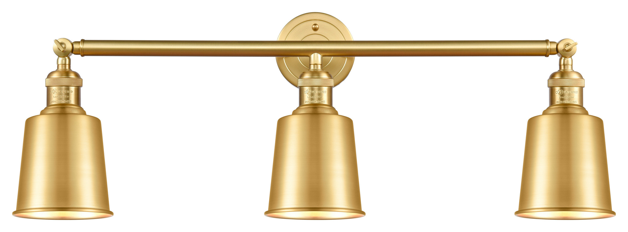 Addison 3 Light Bath Vanity Light - Industrial - Bathroom Vanity ...