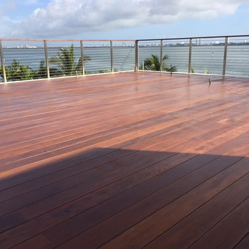 Rooftop Deck overlooking Miami Waterway