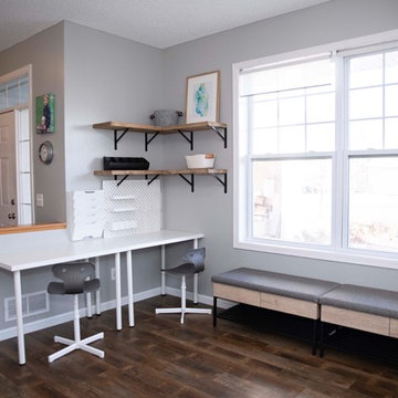 Extra Seating in Home Office