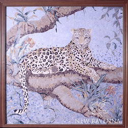 Custom Leopard Mosaic - Mosaic Tile