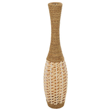 Bohemian Brown Seagrass Vase 562624