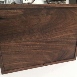 Walnut Box with Dividers - Jewelry Boxes And Organizers