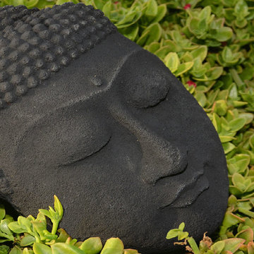 Buddha's in the garden.
