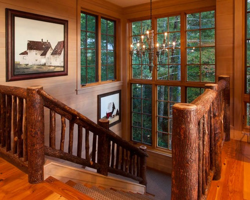 Rustic Stair Railing | Houzz