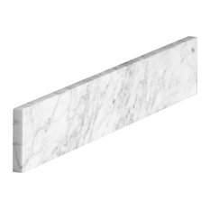 Carrara Marble Sidesplash, 21"