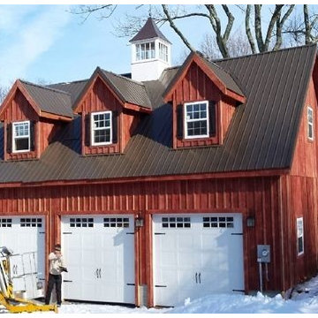 Two Story Liberty Garage