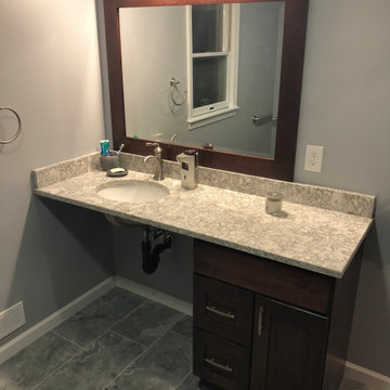 Complete Barrier Free, Handicap Accessible Bathroom Remodel