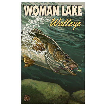 Paul A. Lanquist Woman Lake Art Print, 30"x45"