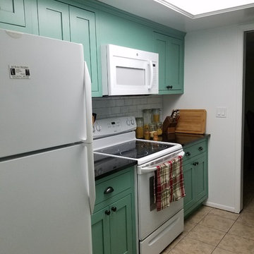 Spearmint Maple Cabinets