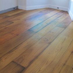 Antique Wide Plank Chestnut Flooring - Hardwood Flooring